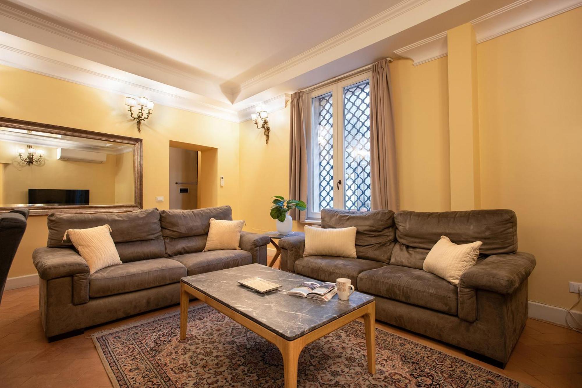 Ferienwohnung Residenza Sinibaldi Rom Exterior foto
